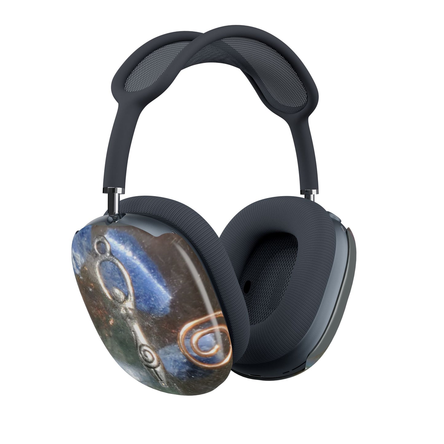 AirPods Max Shell Case —Crystal Goddess Iridescent Stones Design