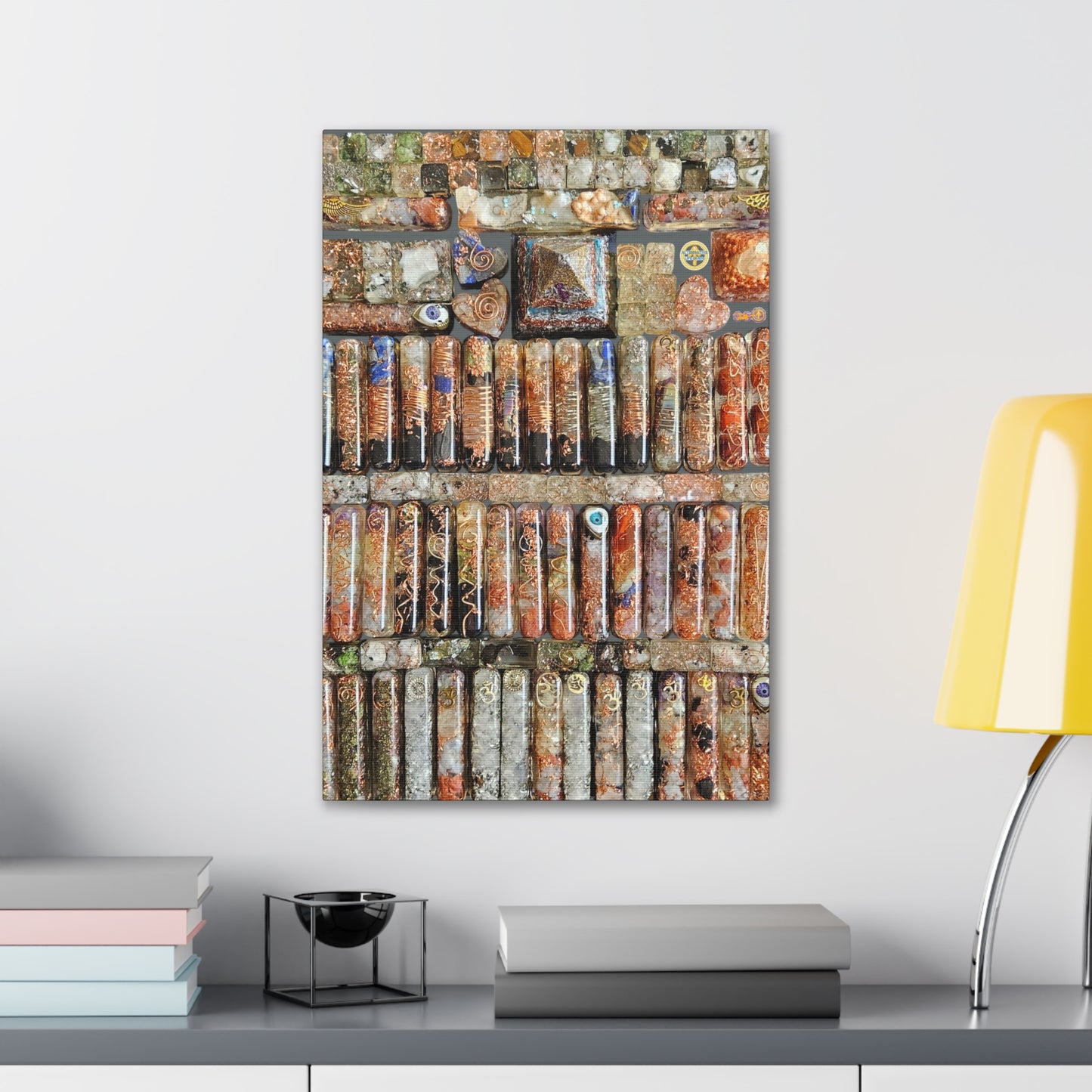 Magic Talisman Library Art Canvas Stretched 0.75" | Metaphysics and Magical Decor