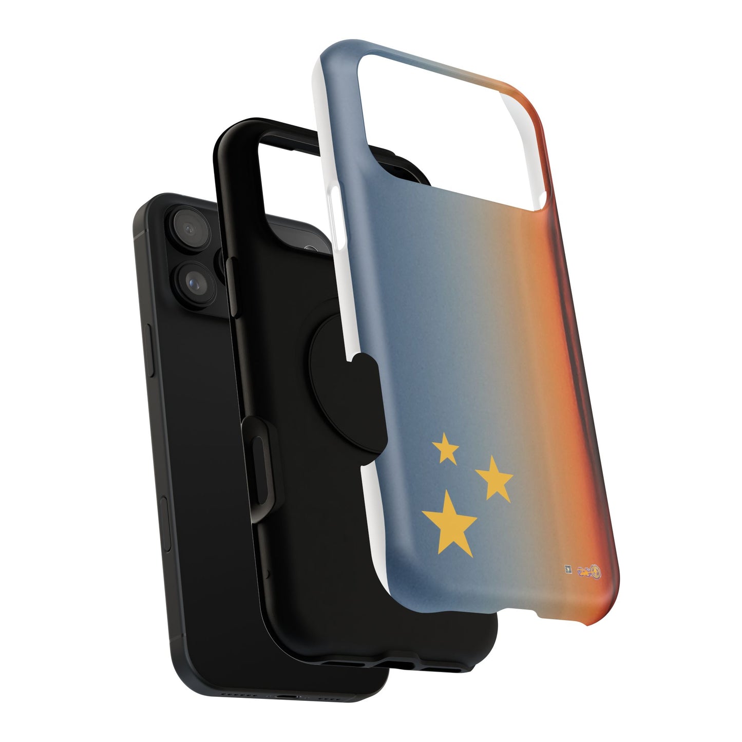 Barely Sunny Sky with Stars: Impact-Resistant Cases