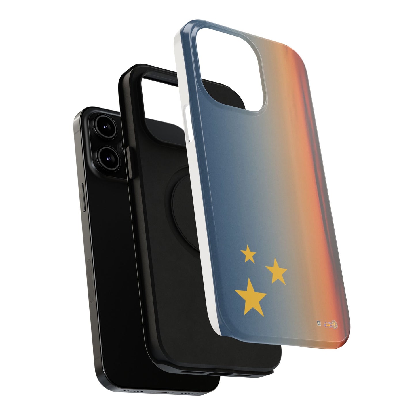 Barely Sunny Sky with Stars: Impact-Resistant Cases
