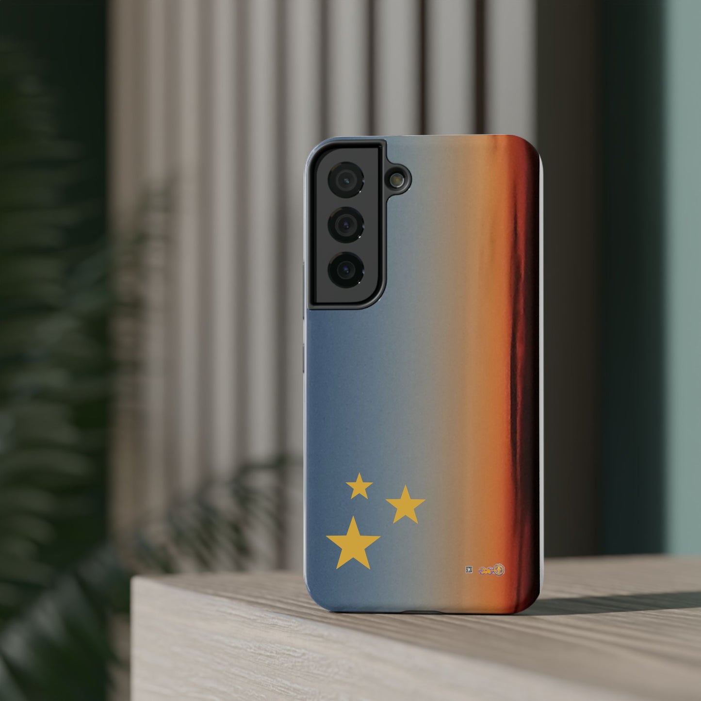 Barely Sunny Sky with Stars: Impact-Resistant Cases