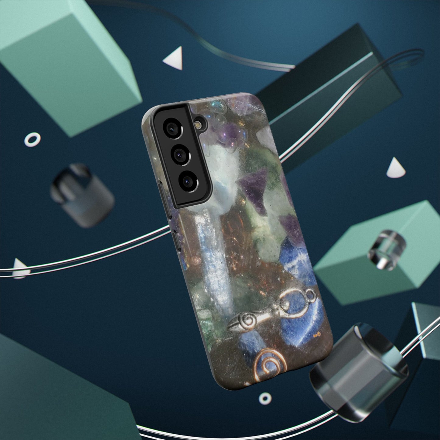 Crystal Goddess Phone Case | Impact-Resistant Case