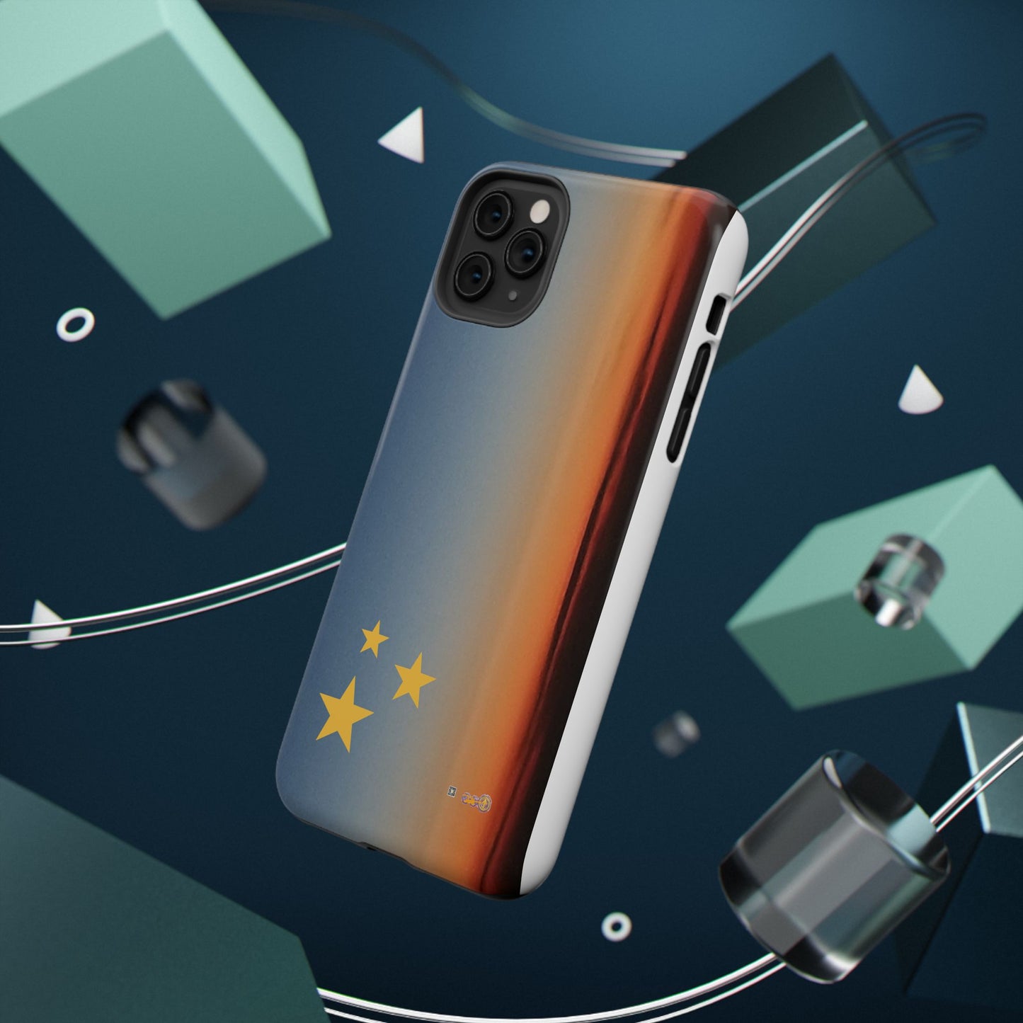 Barely Sunny Sky with Stars: Impact-Resistant Cases