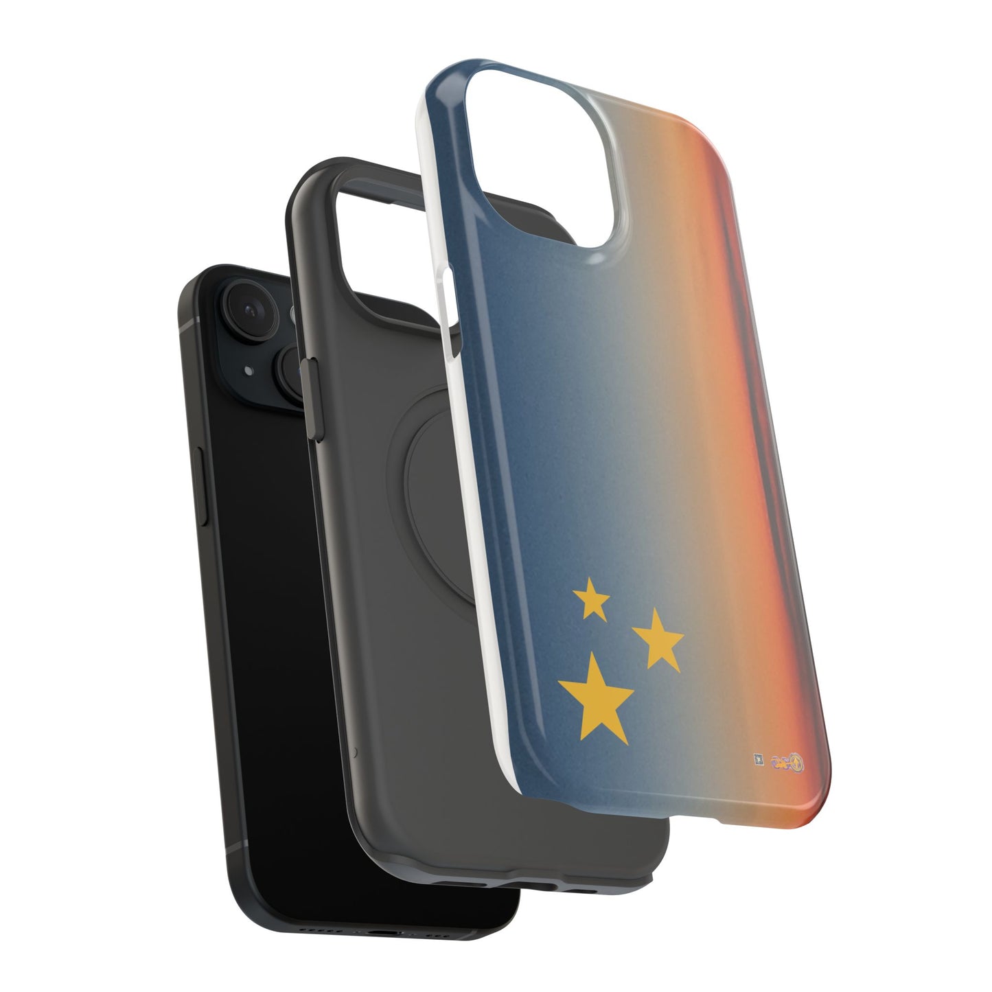 Barely Sunny Sky with Stars: Impact-Resistant Cases