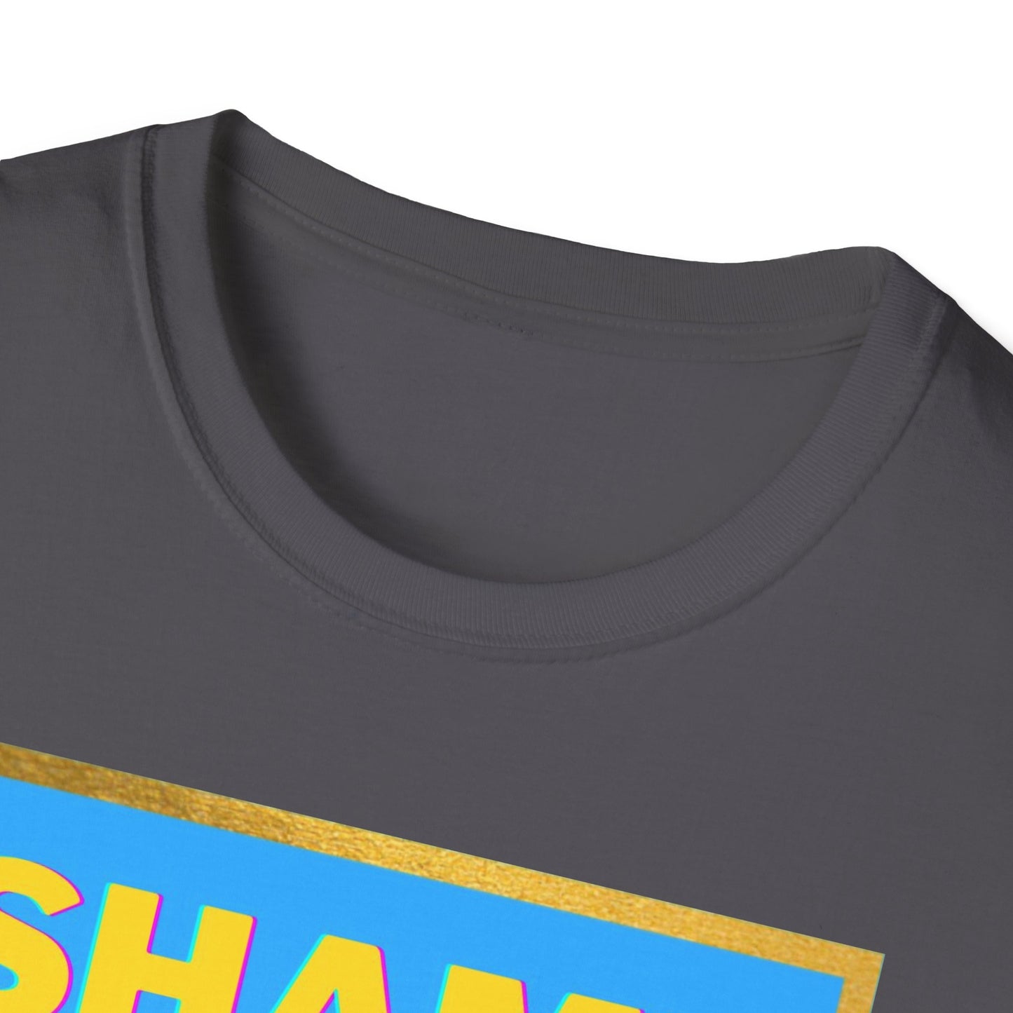 Shame B Gone T-Shirt | Retro Block Letter Graphic Tee
