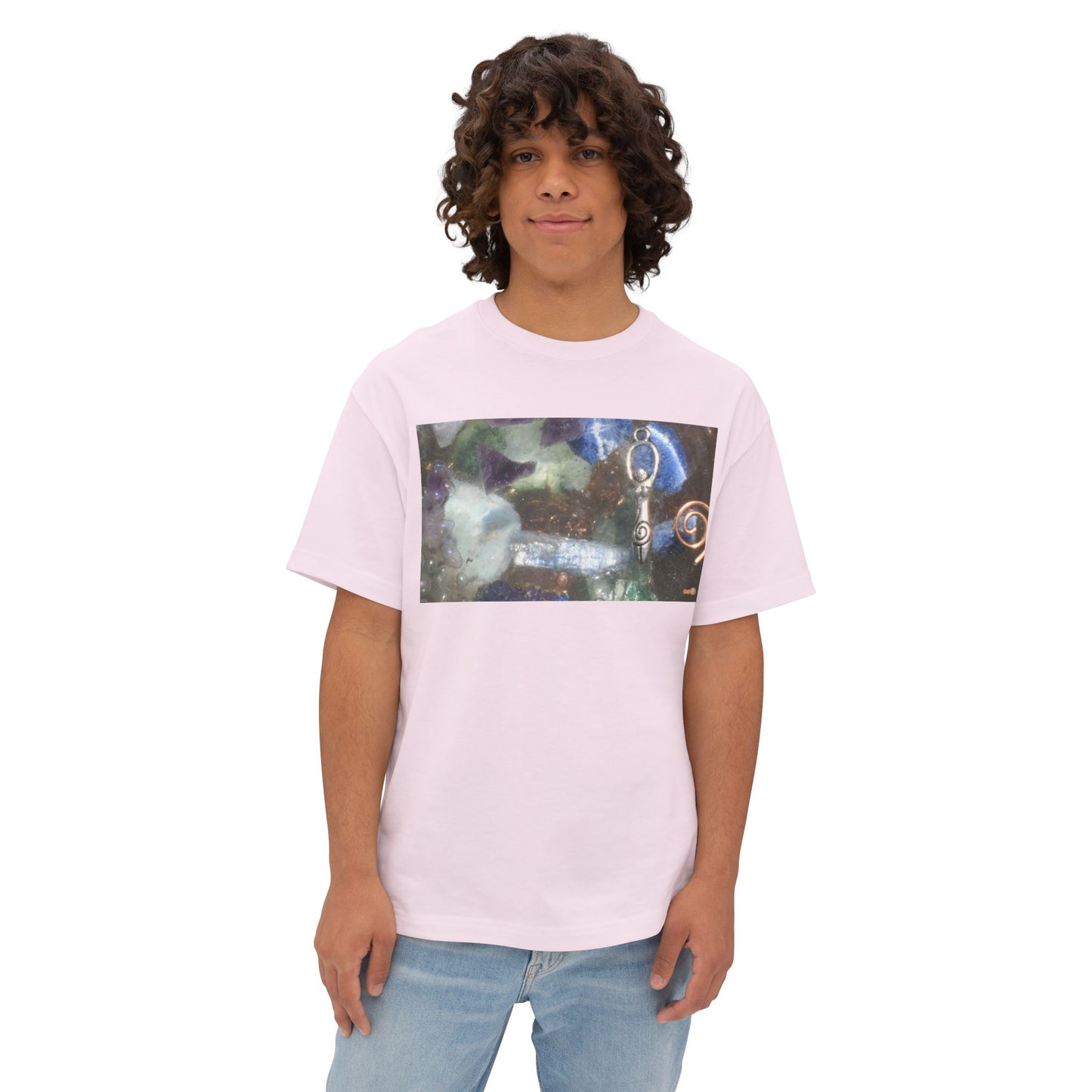Crystal Goddess Photo Tee | Gemstone Jewelry Photography Tee