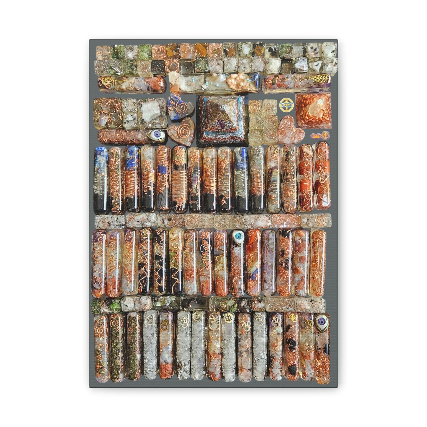 Magic Talisman Library Art Canvas Stretched 0.75" | Metaphysics and Magical Decor