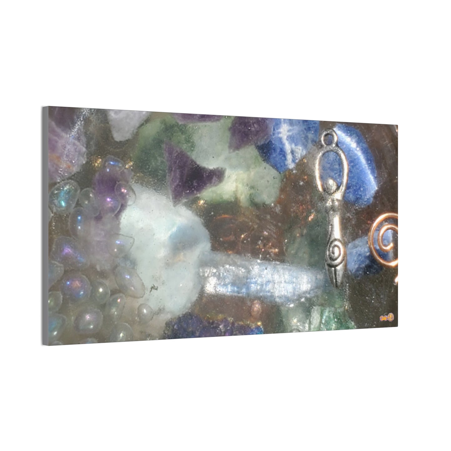 Crystal Goddess Image on Canvas Stretched, 0.75"