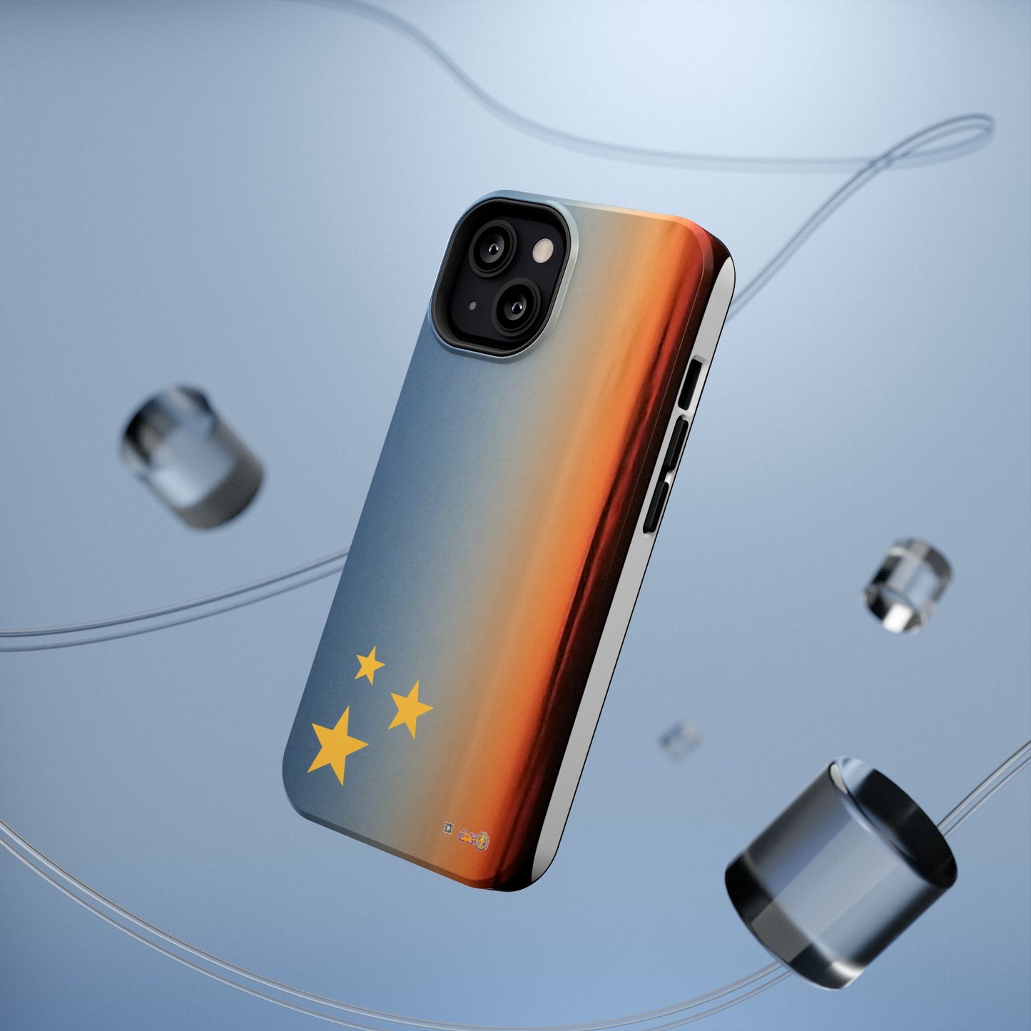 Barely Sunny Sky with Stars: Impact-Resistant Cases