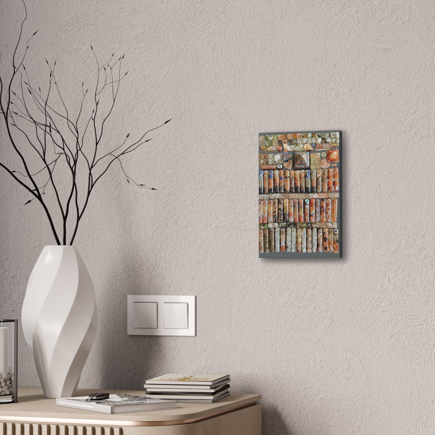Magic Talisman Library Art Canvas Stretched 0.75" | Metaphysics and Magical Decor
