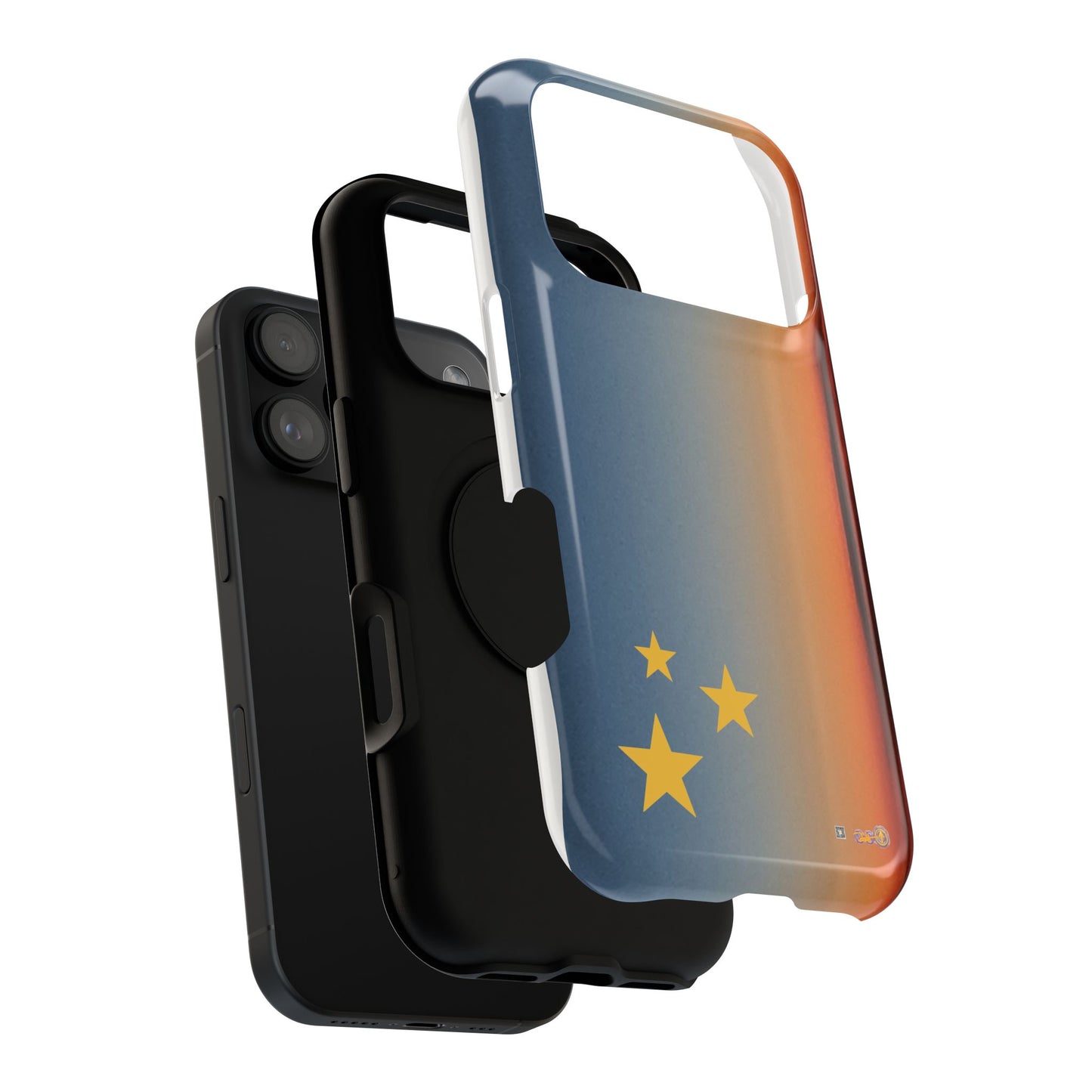 Barely Sunny Sky with Stars: Impact-Resistant Cases