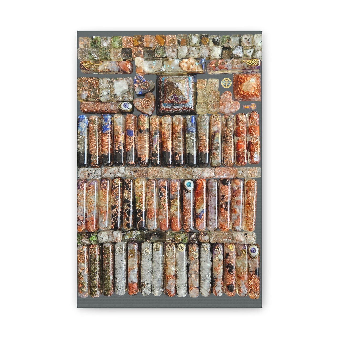 Magic Talisman Library Art Canvas Stretched 0.75" | Metaphysics and Magical Decor