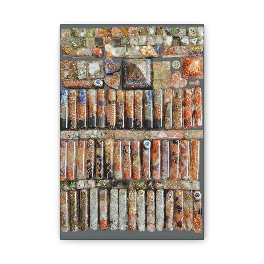 Magic Talisman Library Art Canvas Stretched 0.75" | Metaphysics and Magical Decor