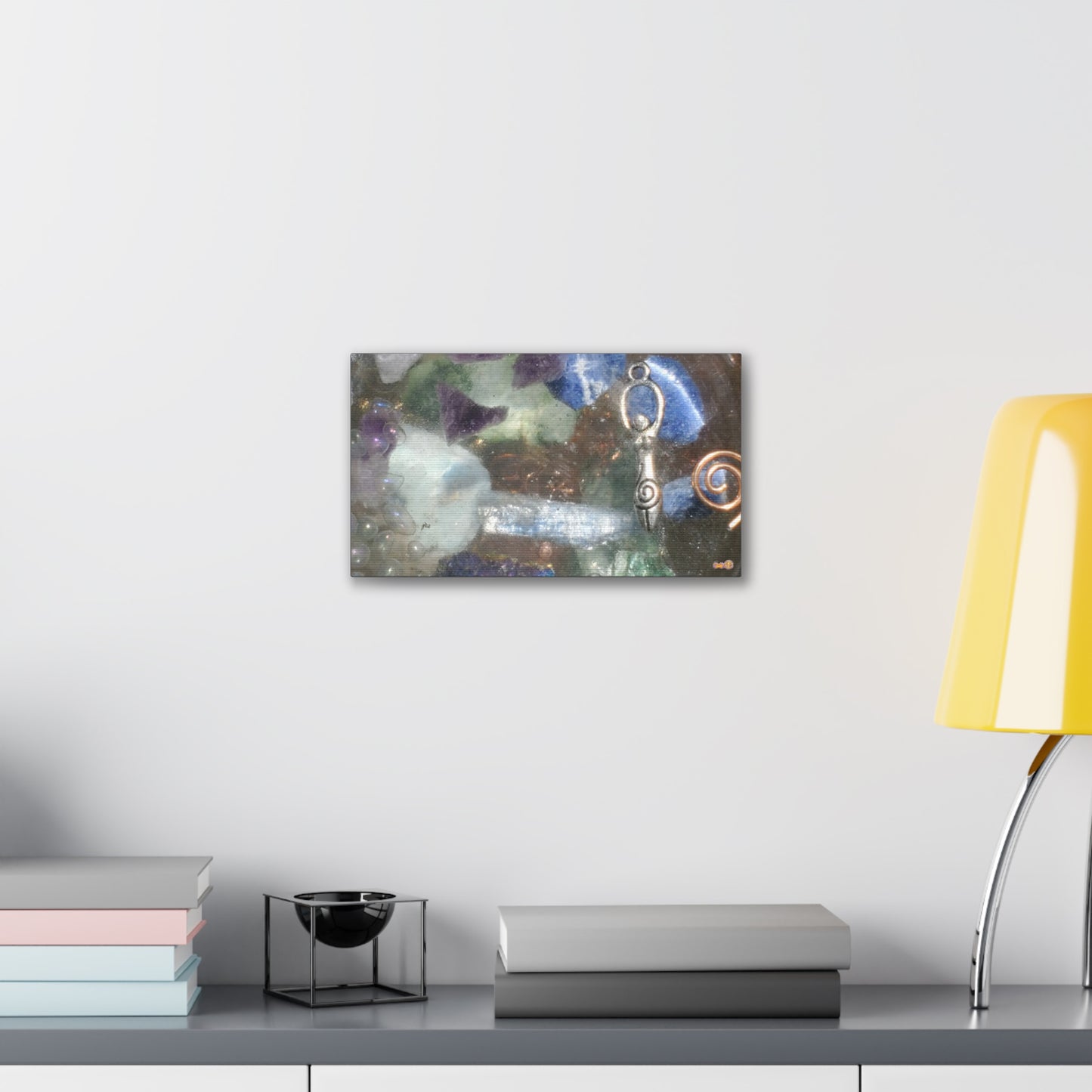 Crystal Goddess Image on Canvas Stretched, 0.75"