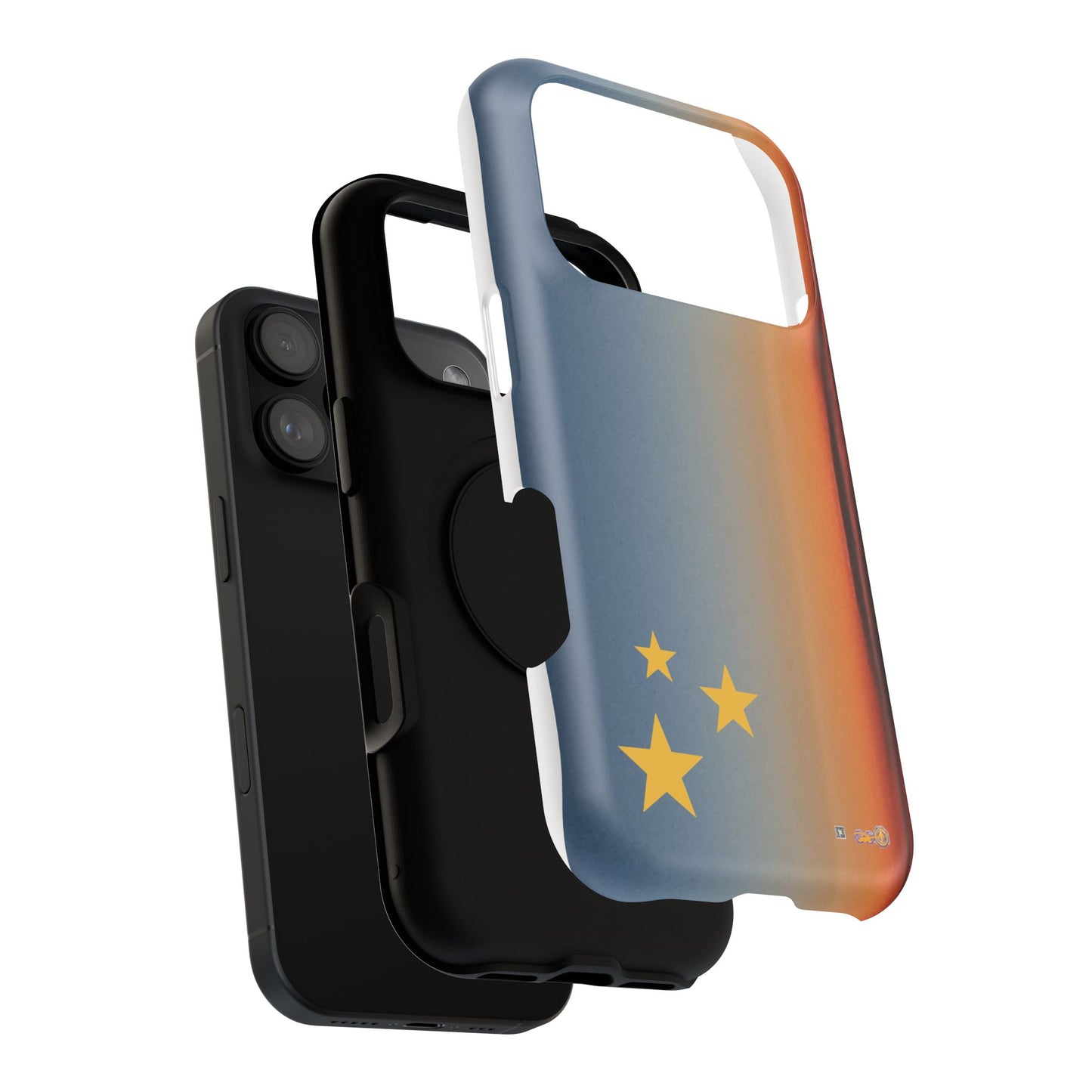 Barely Sunny Sky with Stars: Impact-Resistant Cases