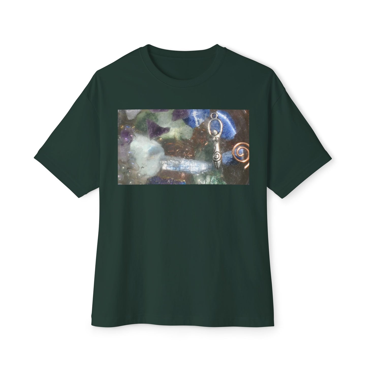 Crystal Goddess Photo Tee | Gemstone Jewelry Photography Tee