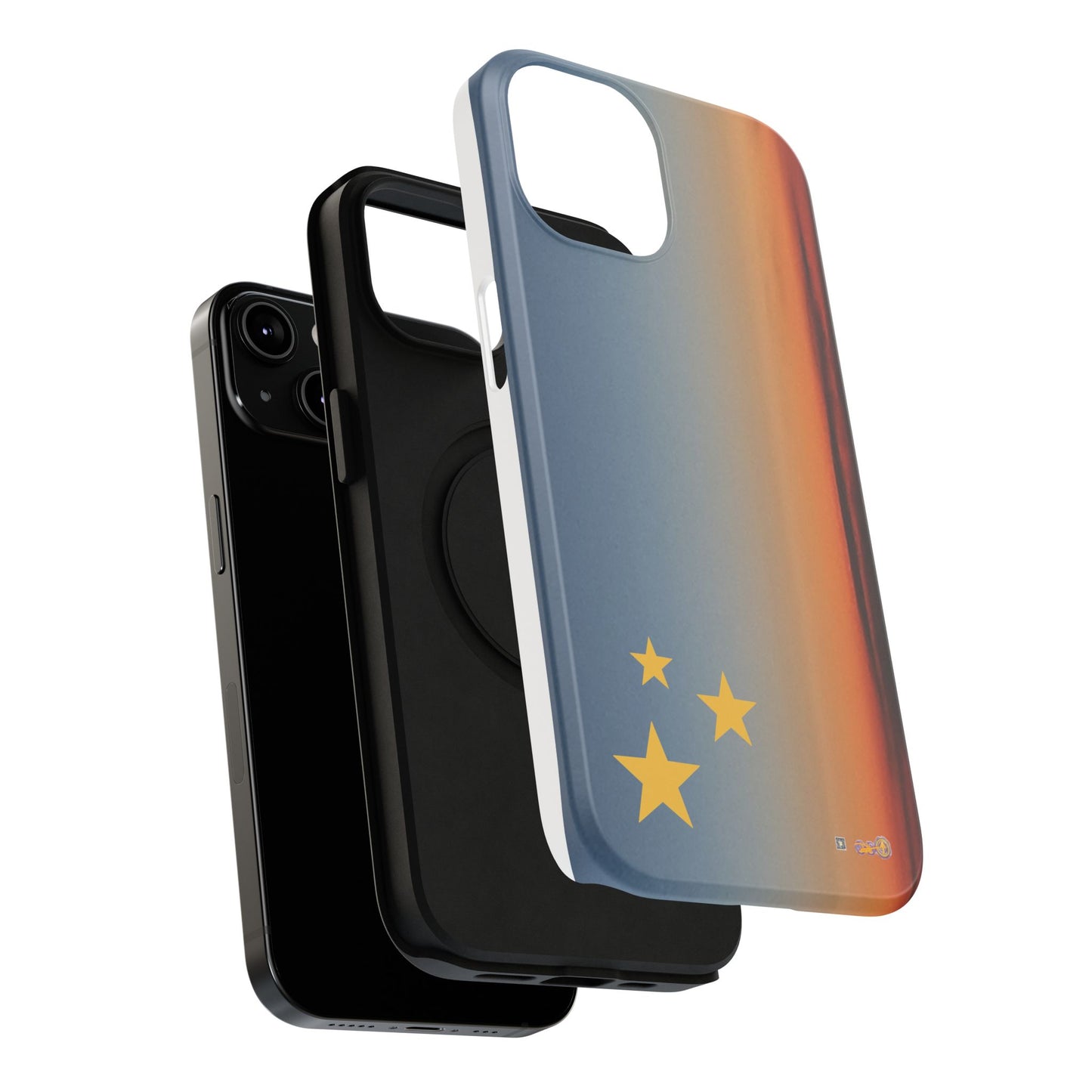 Barely Sunny Sky with Stars: Impact-Resistant Cases