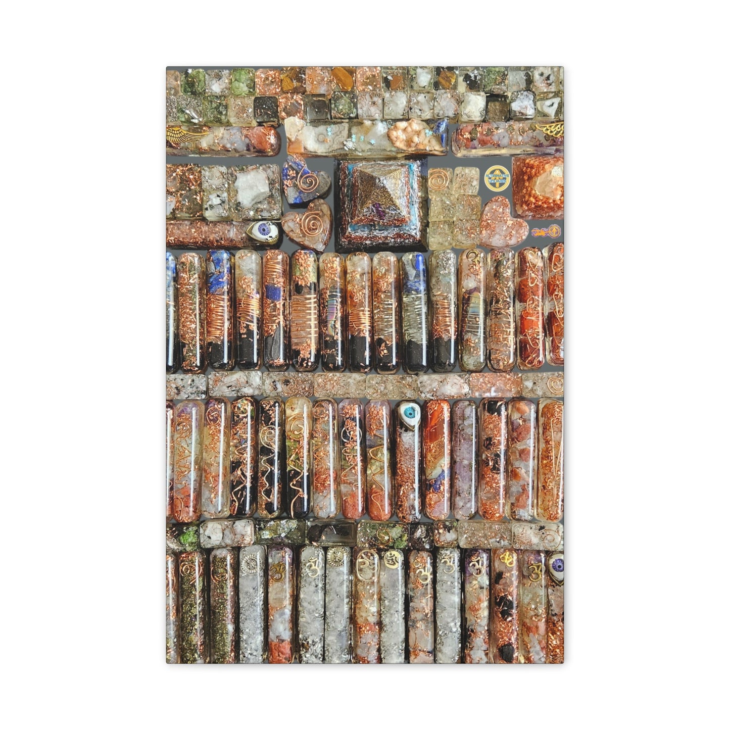 Magic Talisman Library Art Canvas Stretched 0.75" | Metaphysics and Magical Decor