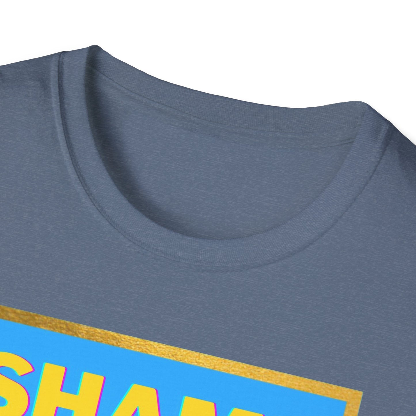 Shame B Gone T-Shirt | Retro Block Letter Graphic Tee