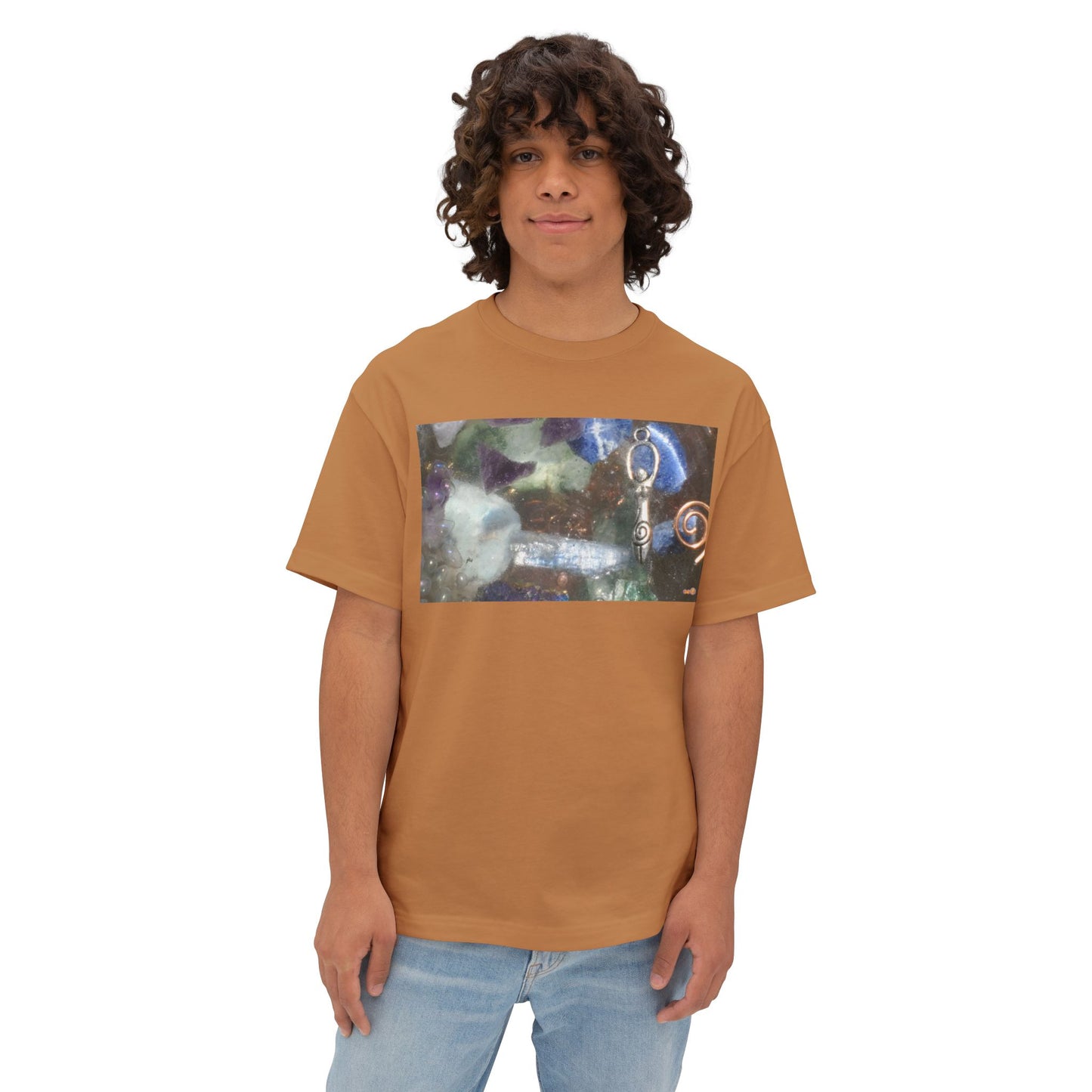 Crystal Goddess Photo Tee | Gemstone Jewelry Photography Tee