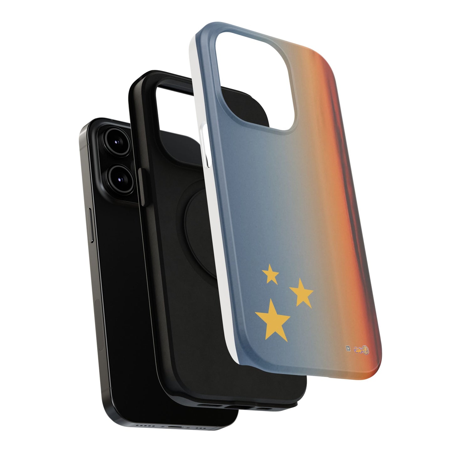 Barely Sunny Sky with Stars: Impact-Resistant Cases