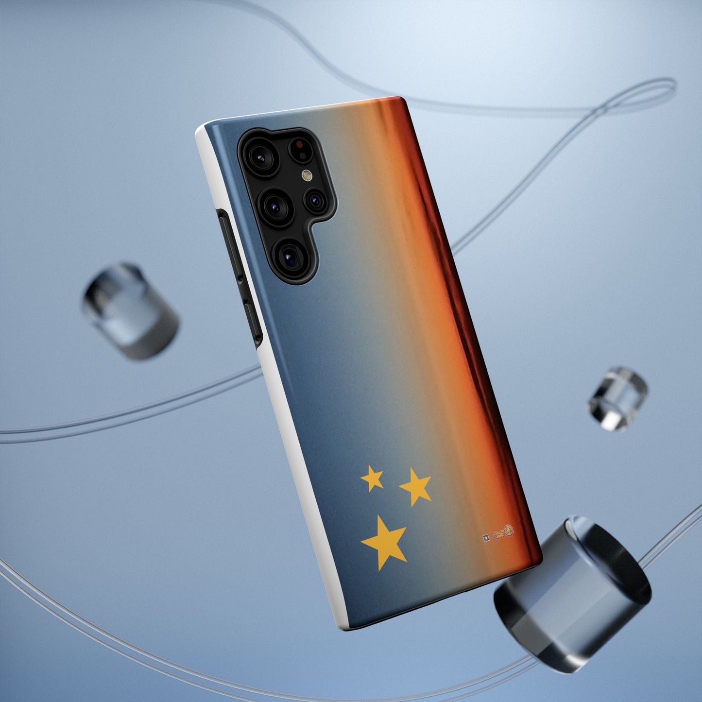 Barely Sunny Sky with Stars: Impact-Resistant Cases