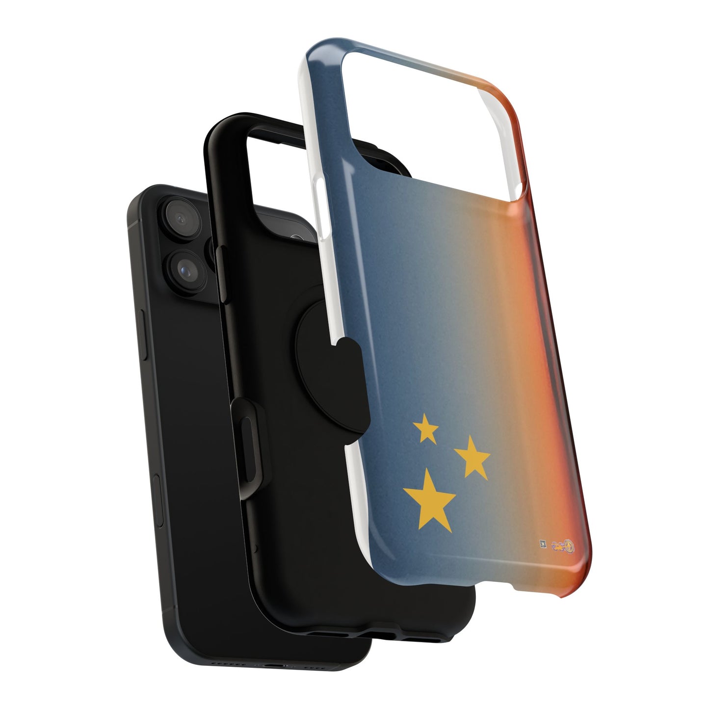 Barely Sunny Sky with Stars: Impact-Resistant Cases