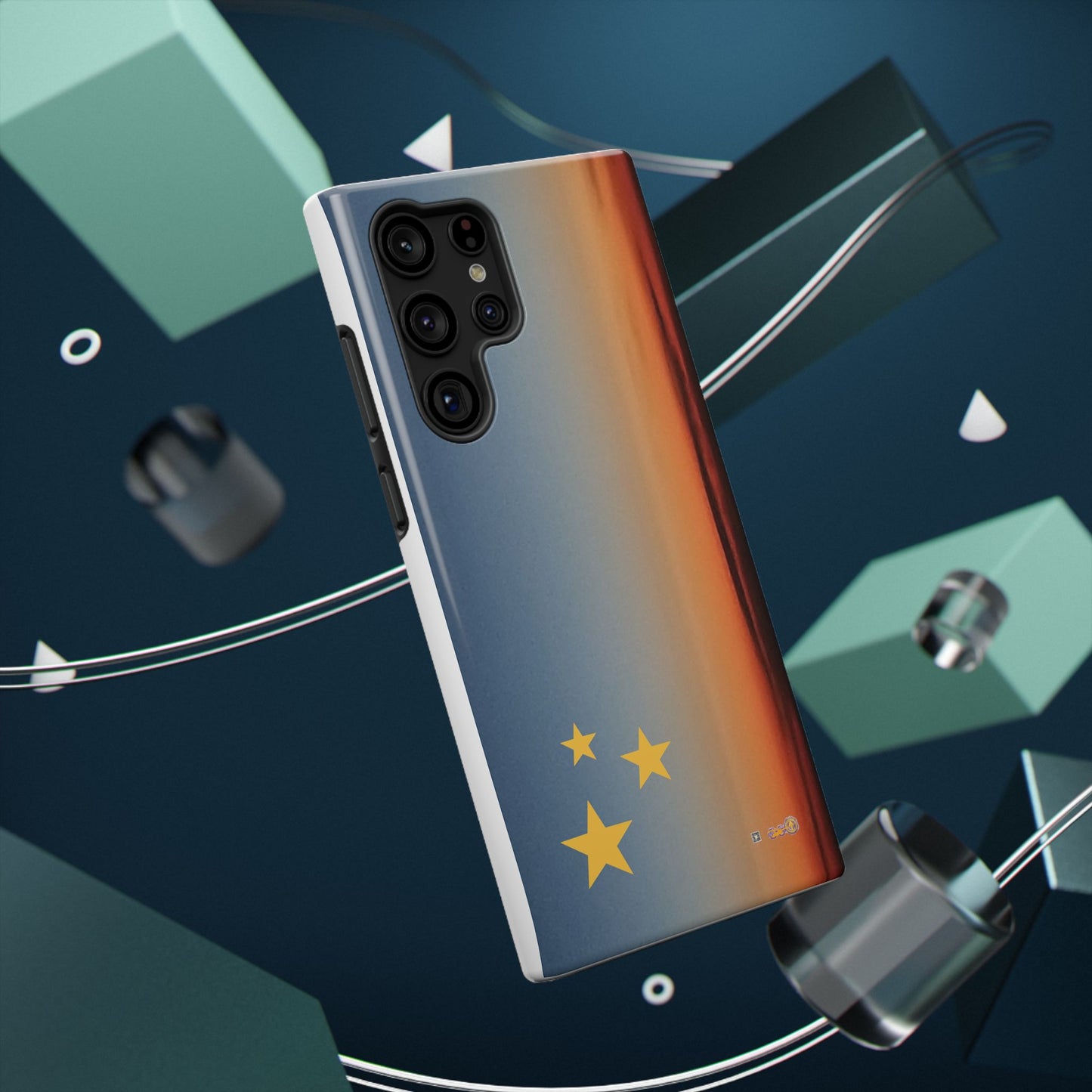 Barely Sunny Sky with Stars: Impact-Resistant Cases