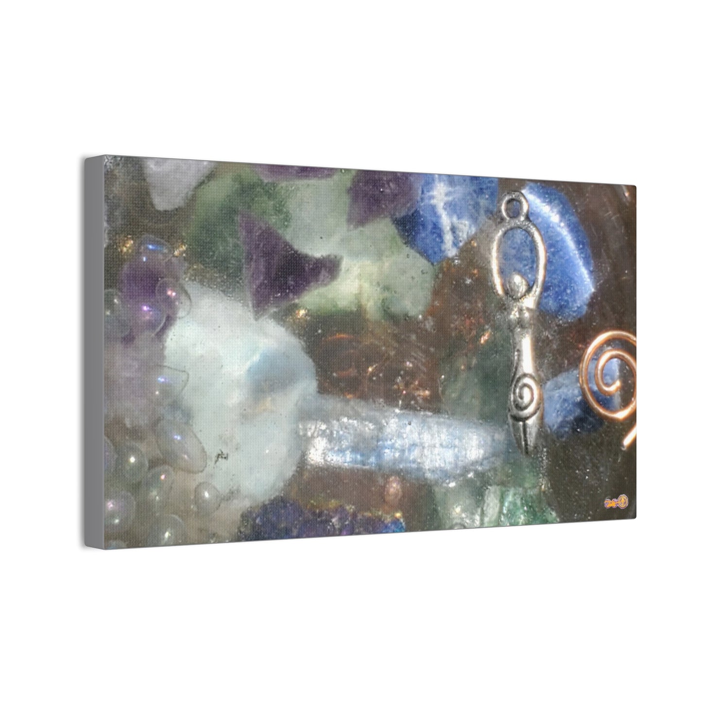 Crystal Goddess Image on Canvas Stretched, 0.75"