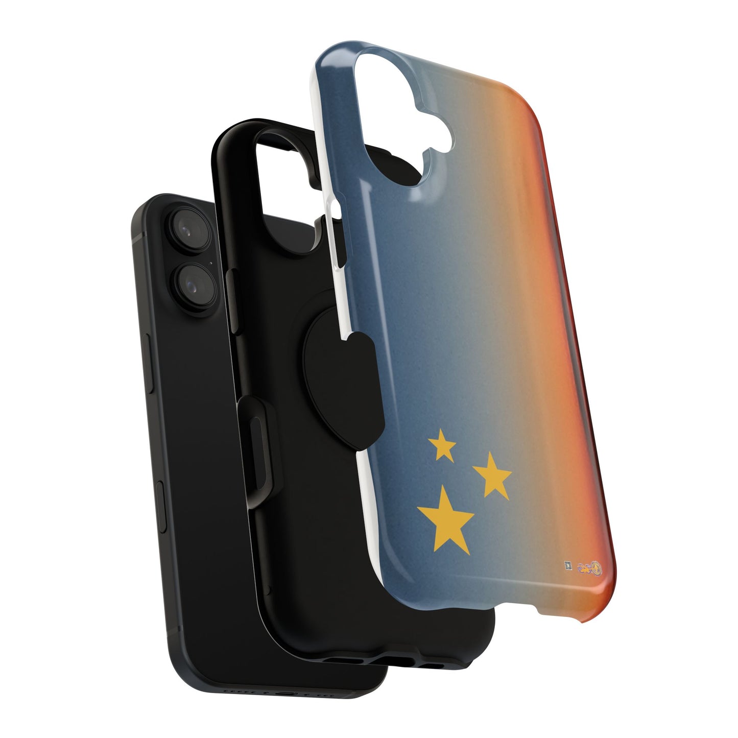 Barely Sunny Sky with Stars: Impact-Resistant Cases