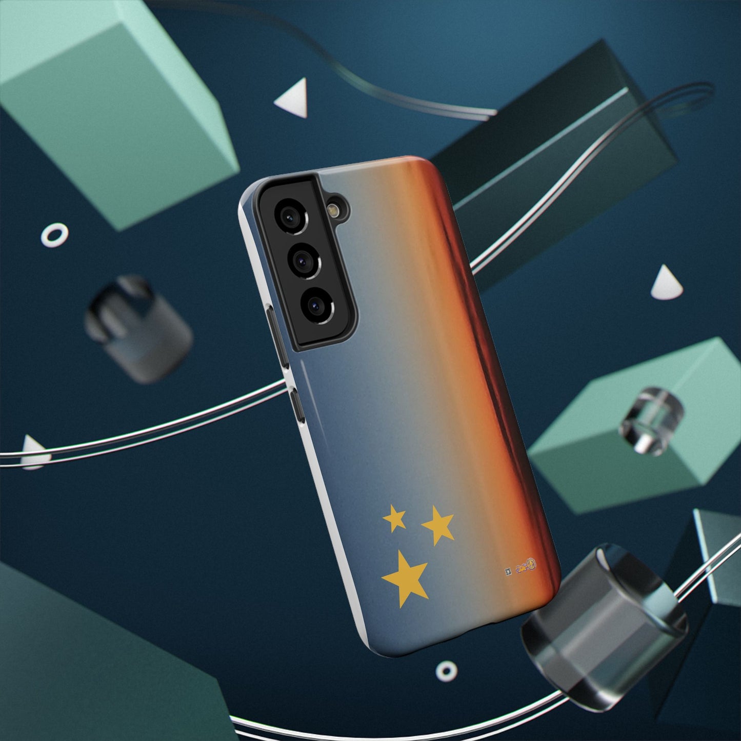 Barely Sunny Sky with Stars: Impact-Resistant Cases