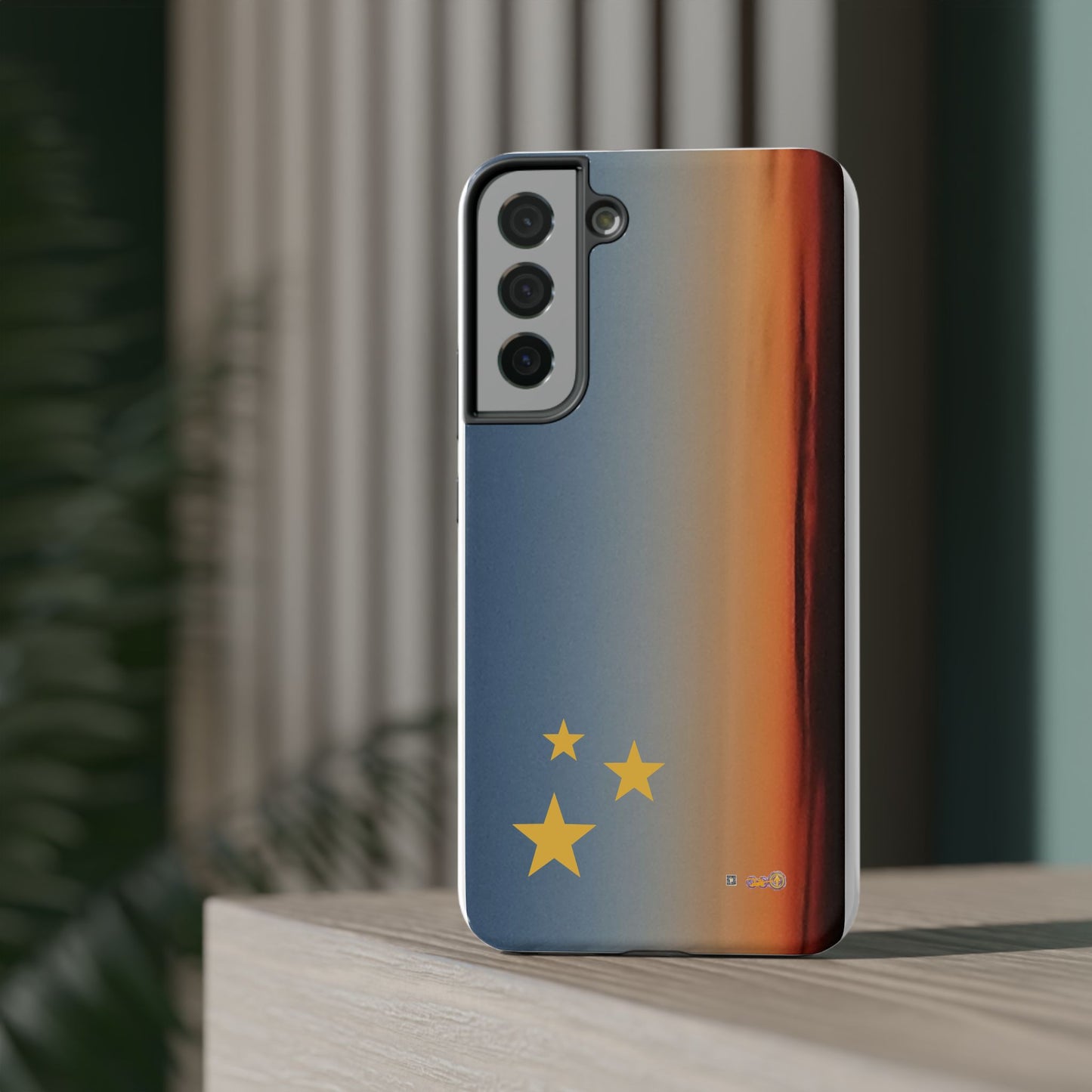 Barely Sunny Sky with Stars: Impact-Resistant Cases