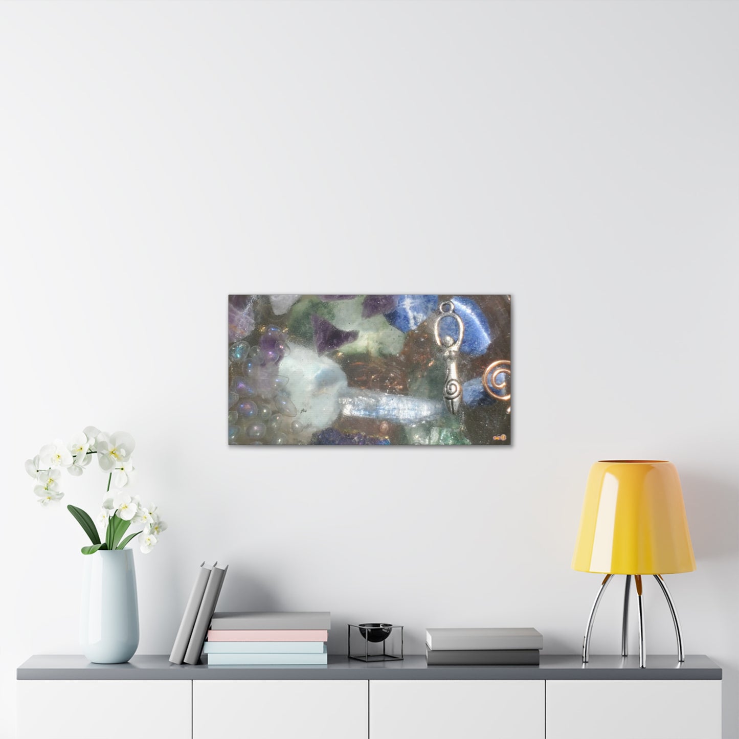 Crystal Goddess Image on Canvas Stretched, 0.75"