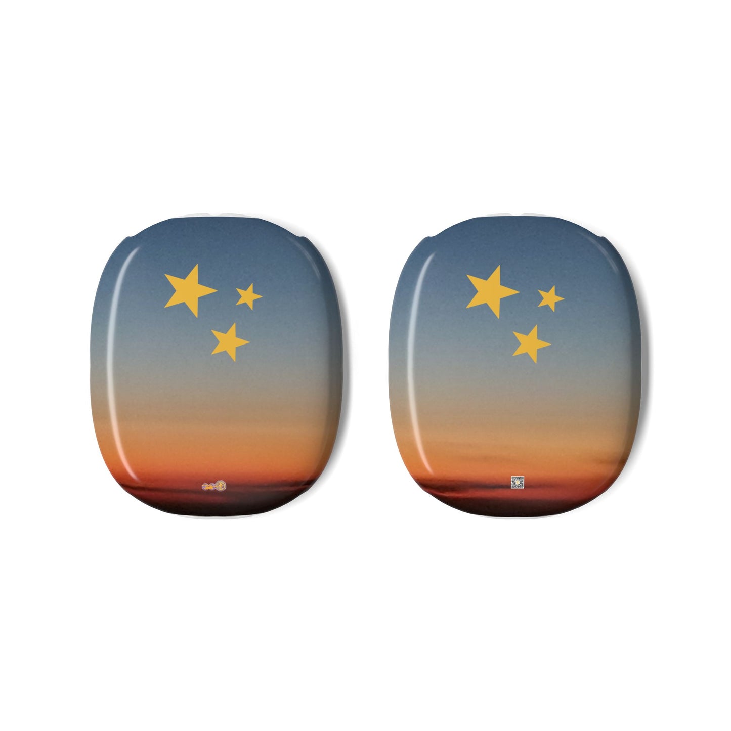 Sunset Gradient AirPods Max Shell Case — Protective Decorative Ear Cup Covers
