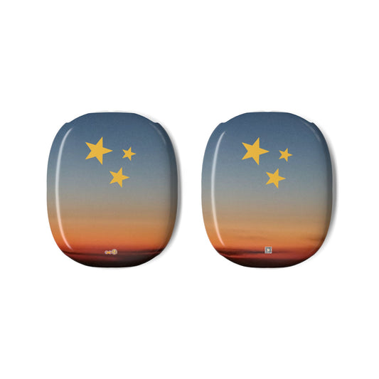 Sunset Gradient AirPods Max Shell Case — Protective Decorative Ear Cup Covers