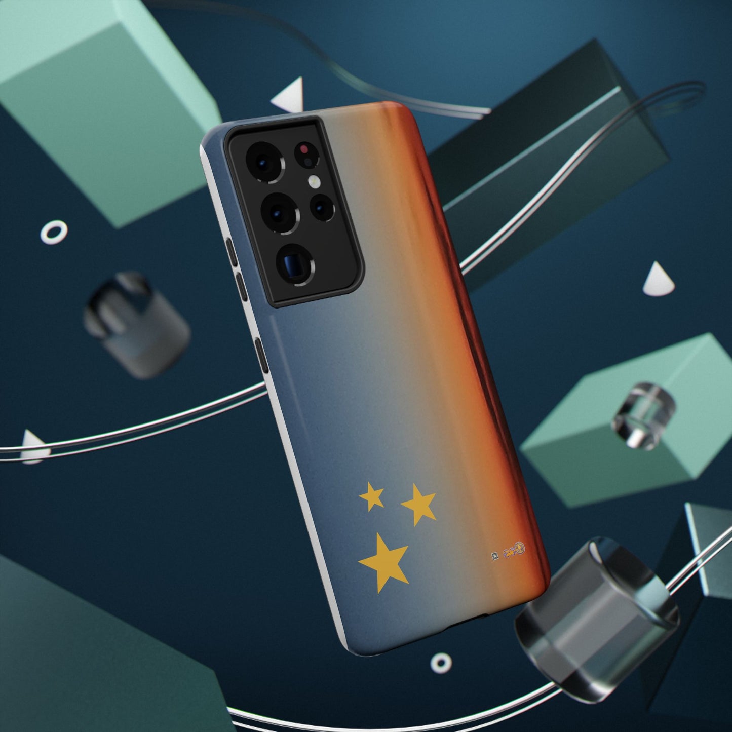 Barely Sunny Sky with Stars: Impact-Resistant Cases