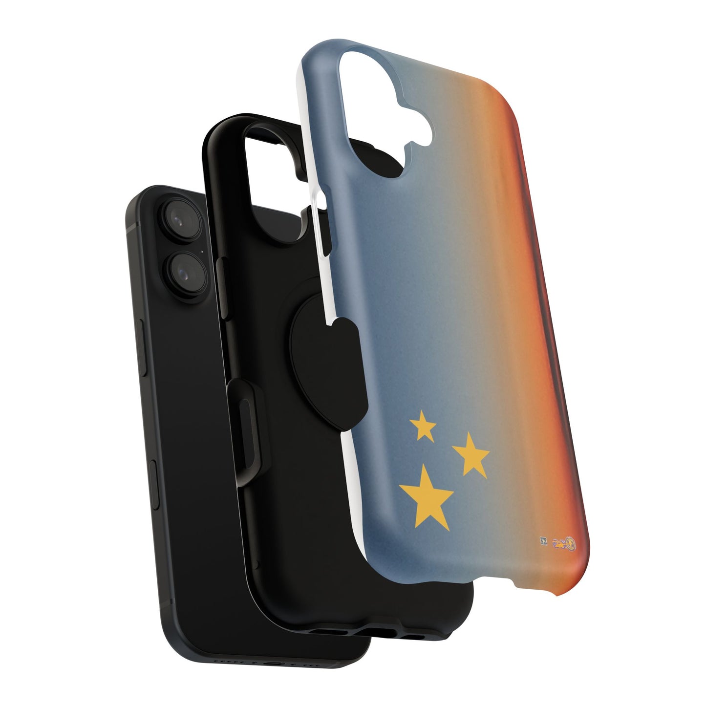 Barely Sunny Sky with Stars: Impact-Resistant Cases