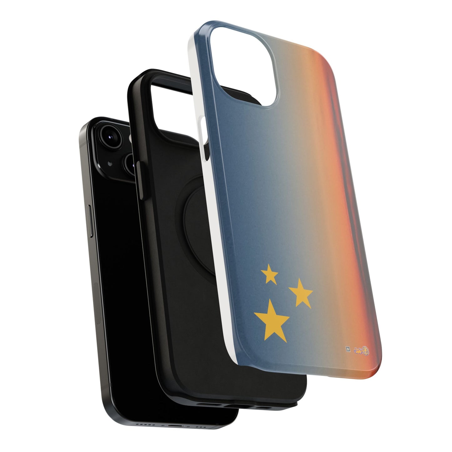 Barely Sunny Sky with Stars: Impact-Resistant Cases