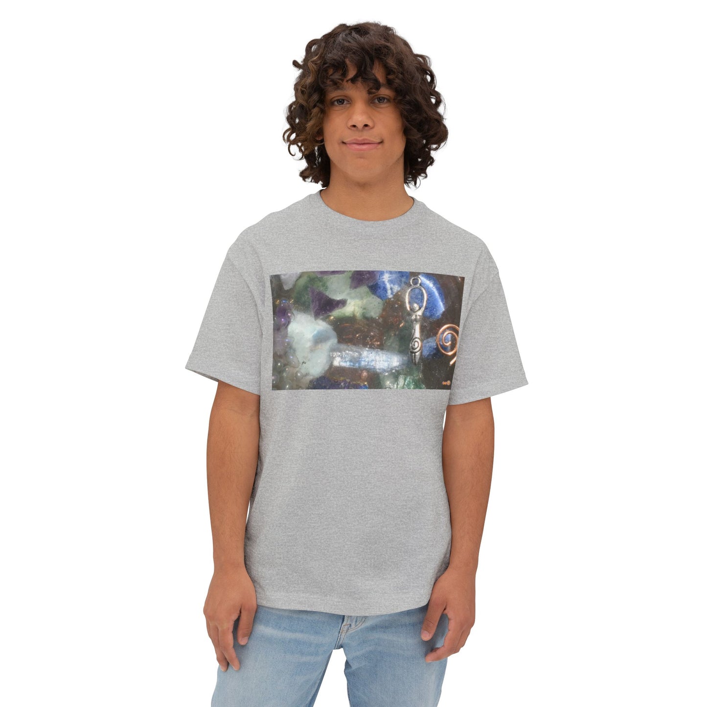 Crystal Goddess Photo Tee | Gemstone Jewelry Photography Tee