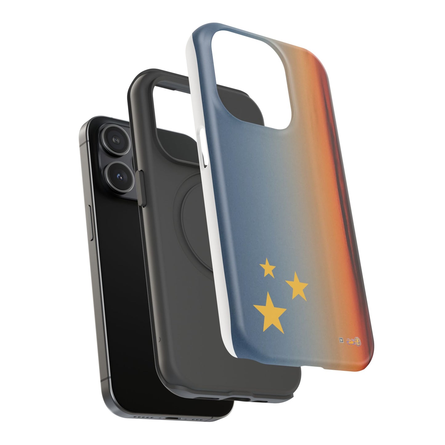 Barely Sunny Sky with Stars: Impact-Resistant Cases