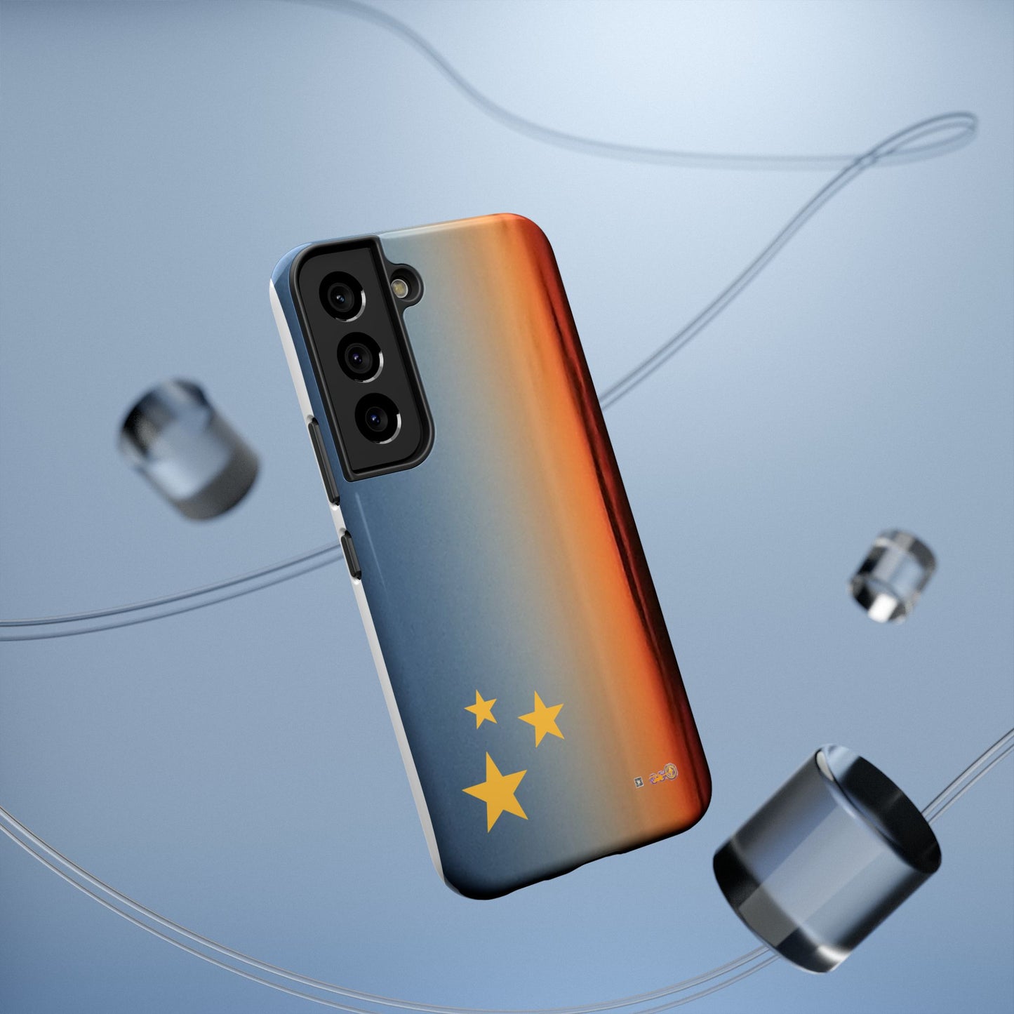 Barely Sunny Sky with Stars: Impact-Resistant Cases