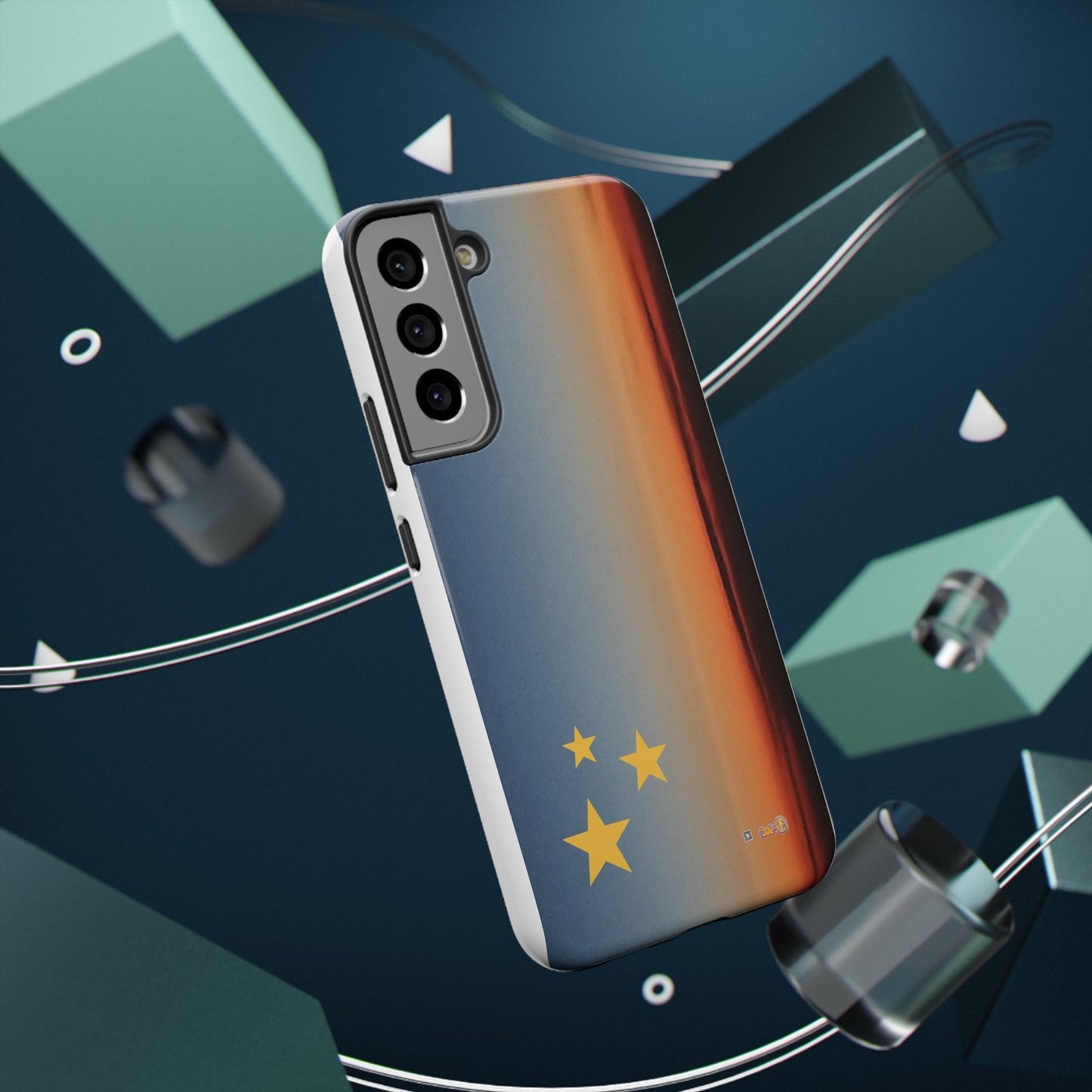 Barely Sunny Sky with Stars: Impact-Resistant Cases