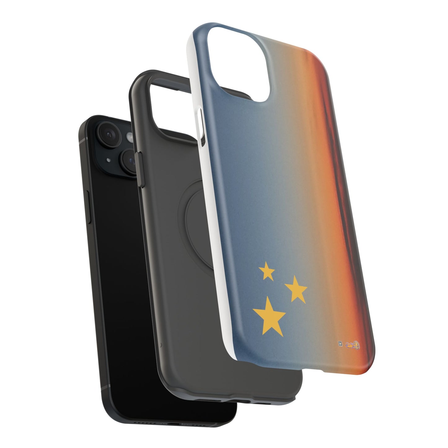 Barely Sunny Sky with Stars: Impact-Resistant Cases