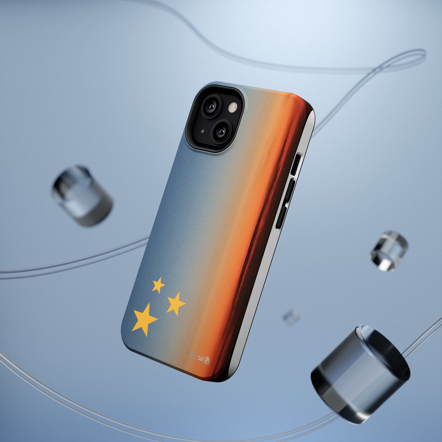 Barely Sunny Sky with Stars: Impact-Resistant Cases