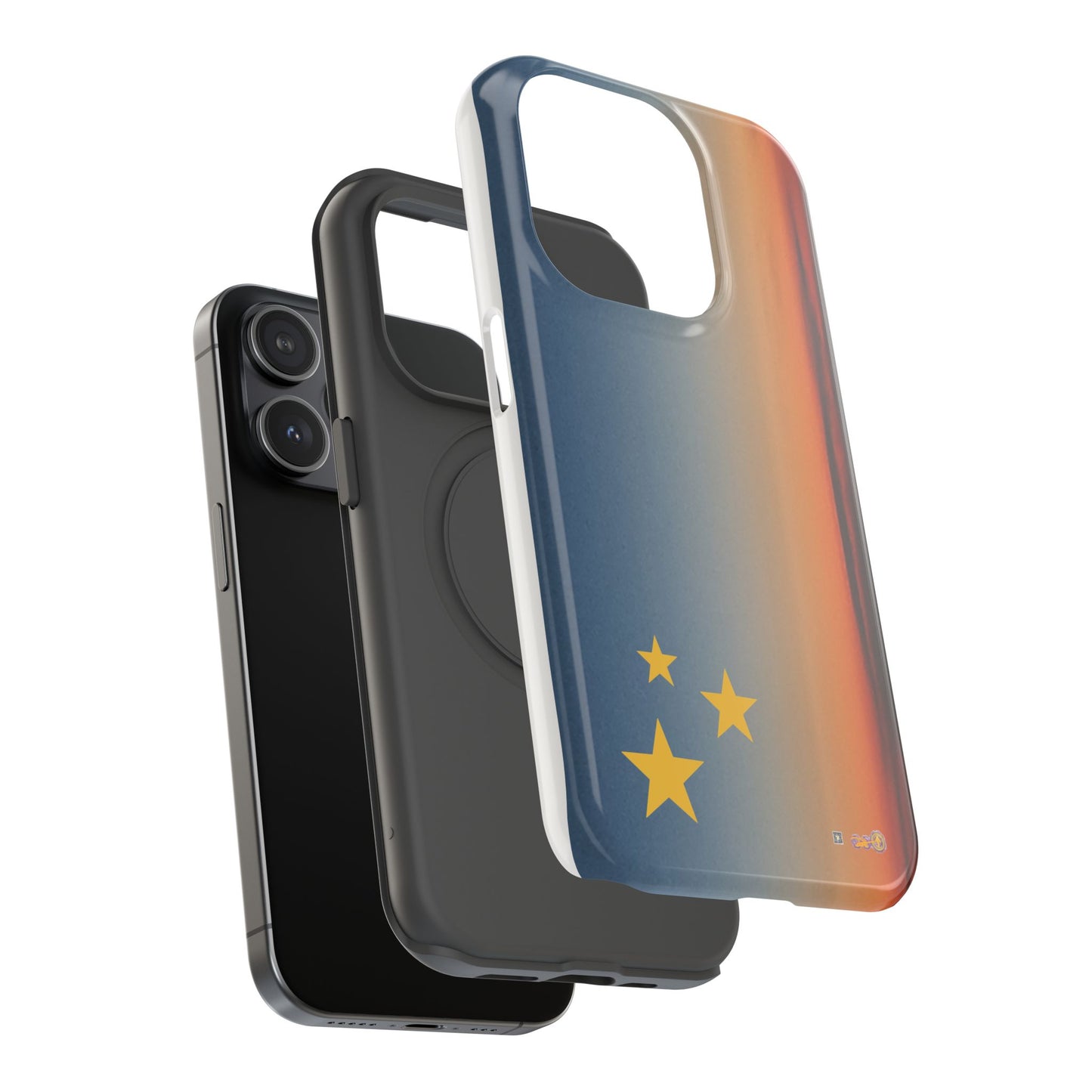 Barely Sunny Sky with Stars: Impact-Resistant Cases
