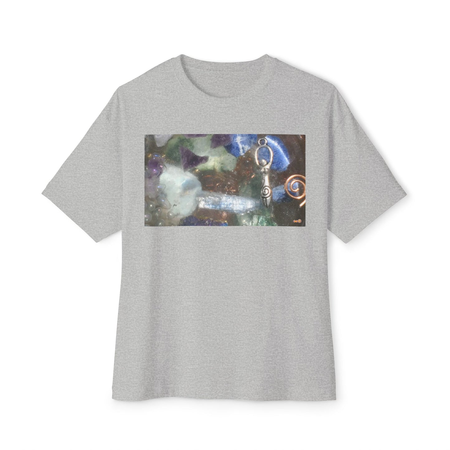 Crystal Goddess Photo Tee | Gemstone Jewelry Photography Tee